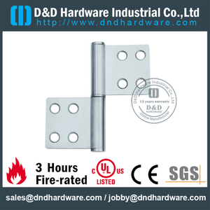 SS Fire-rated flag door hinge-DDSS030-B