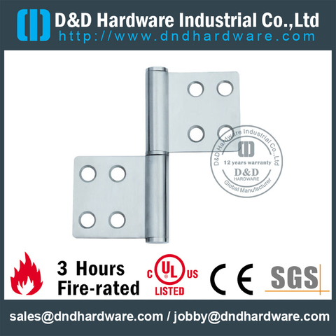 SS Fire-rated flag door hinge-DDSS030-B