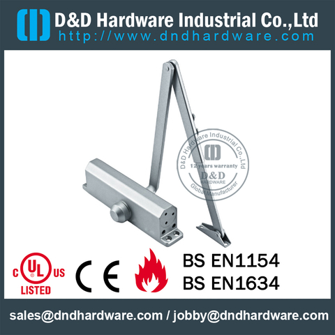 Aluminium Alloy High Quality Practical Door Closer for Entry Door - DDDC-64B