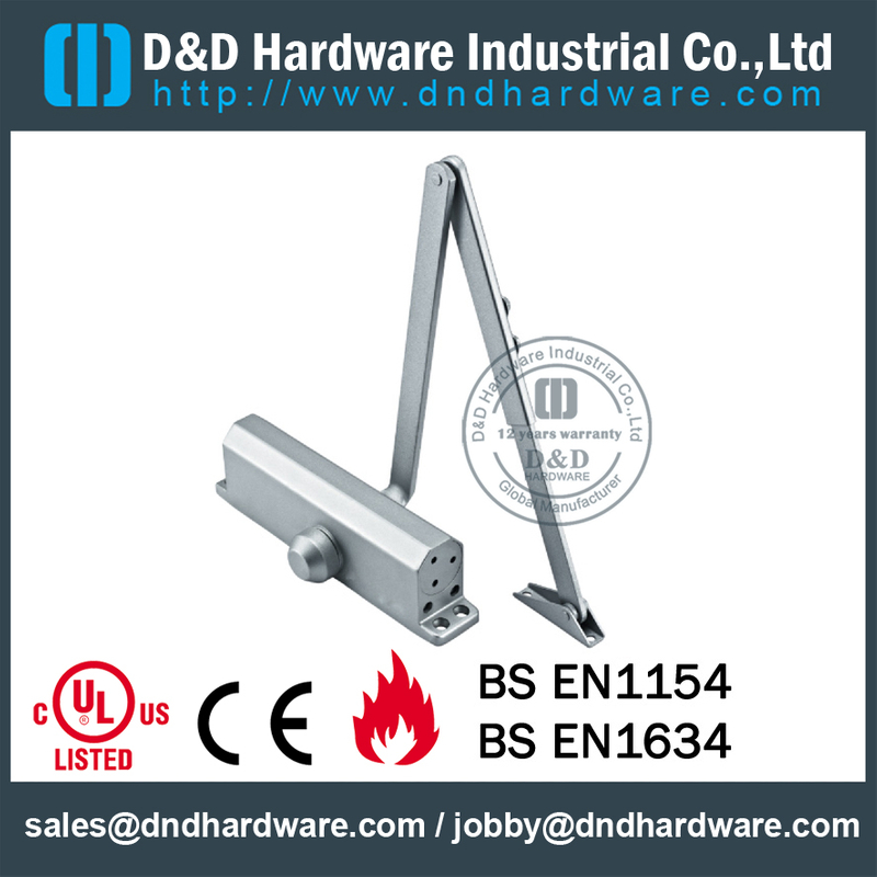 Aluminium Alloy High Quality Practical Door Closer for Entry Door - DDDC-64B