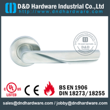 SS304 modern design solid lever handle for Wooden Door- DDSH066 