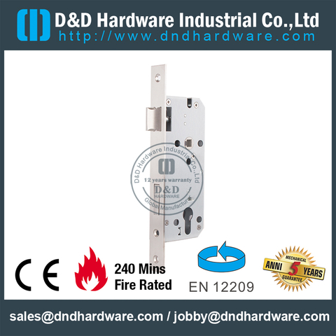 CE SS304 Fire Rated Sash Door Lock-DDML026