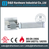 SUS304 new square solid handle with square rose for Commercial Door- DDSH142 