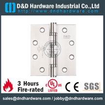 SS304 Durable UL Fire Rated 4BB Hinge-DDSS008-FR-5x4.5x4.6mm
