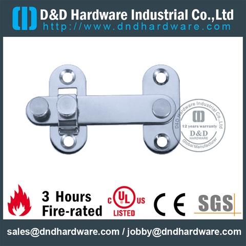 Stainless Steel Security Door Guard for Interior Bathroom Door -DDDG006