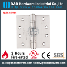 SS316 UL Fire Rated Door Hinge for Fire Metal Door-DDSS001-FR-4x4x3.0mm
