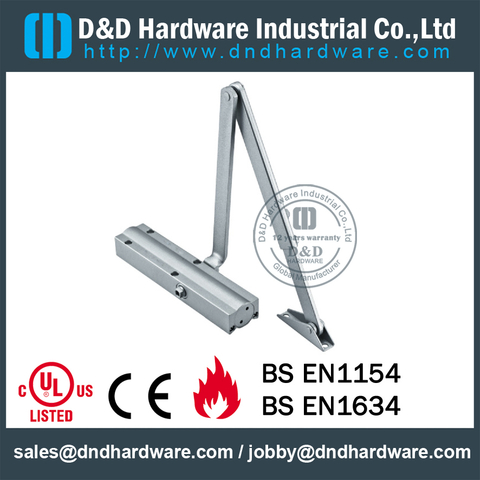 Aluminium Alloy Popular Adjustable Speed Door Closer for Entry Door- DDDC-10 