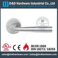 SS304 popular solid door handle for Interior Door - DDSH205 