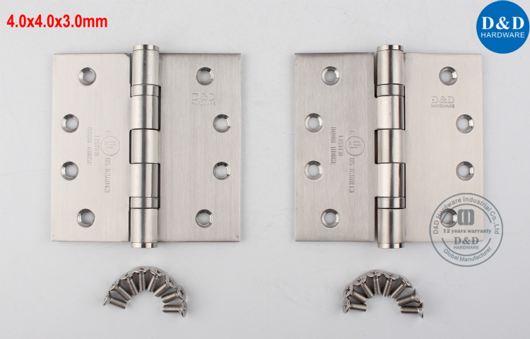 SSS304 R38013 UL Fire Rated Ball Bearing Hinge-D&D Hardware