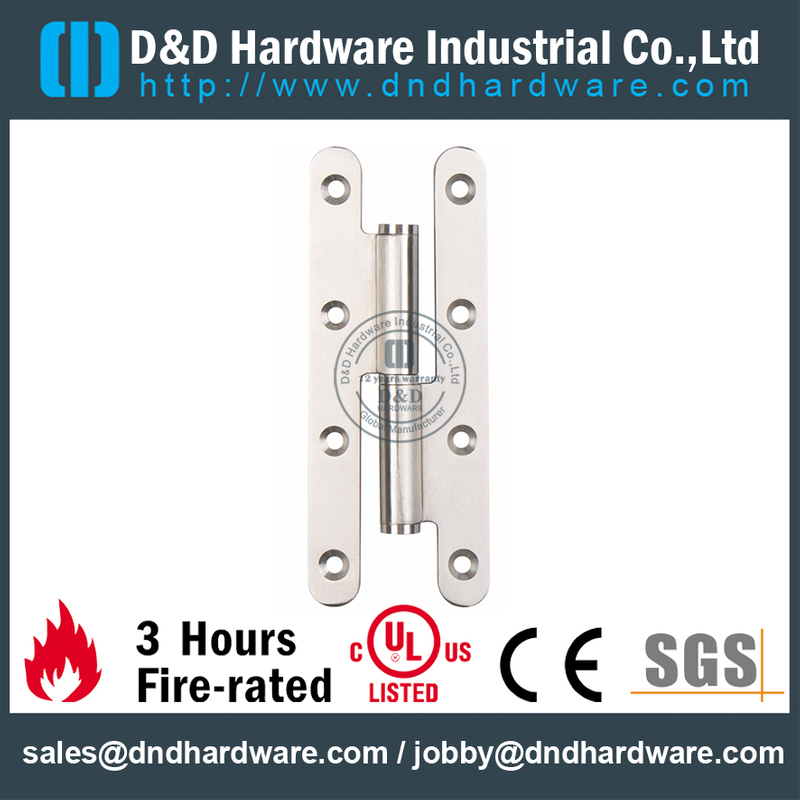 SS316 Round Corner H Hinge for Shower Door-DDSS019-B