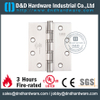UL SS304 Full Mortise Fire Rated Door Hinge-DDSS003-FR-4x4x3.0mm