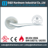 Stainless steel good sale crank solid lever handle for Wood Door - DDSH090 
