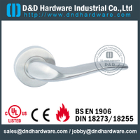 Stainless steel bent popular design solid door handle for External Door- DDSH131 