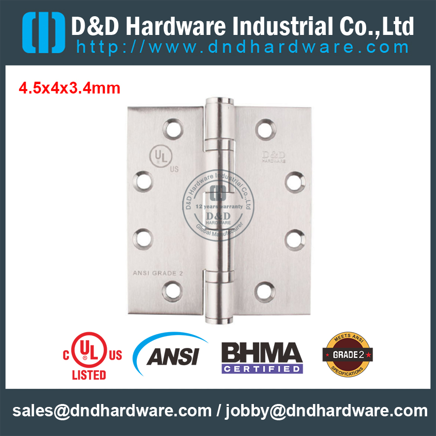 Grade 2 Hinge 4.5x4x3.4