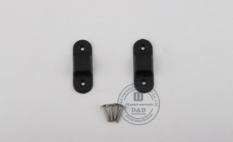 Rubber Magnetic Door Stopper - Catch Kit for Bifold Door-D&D HARDWARE