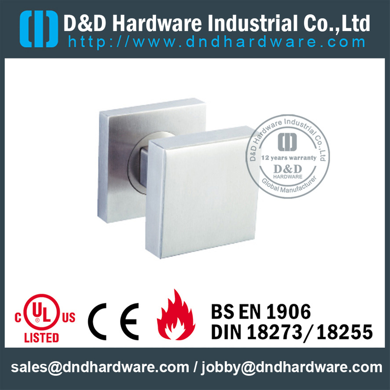 Antirust heavy quality square solid handle for Restroom Door- DDSH197
