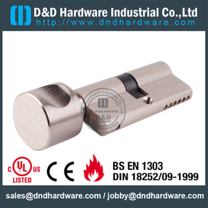 Brass Key and Turn Lock Cylinder-DDLC001