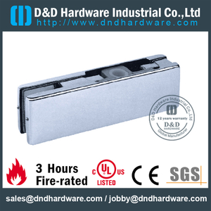 Heavy Duty Frameless Top Patch Fitting for Commercial Glass Door –DDPT003