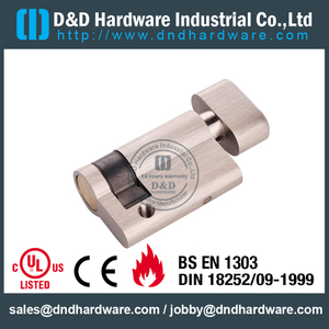 Brass Single Thumbturn Cylinder Lock-DDLC009