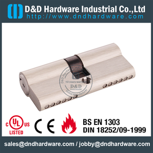 Solid Brass Euro Cylinder Lock-DDLC003