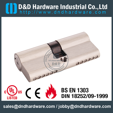 Solid Brass Euro Cylinder Lock-DDLC003