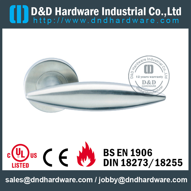 Antirust rivet good hand feeling solid handle for Bedroom Door- DDSH065