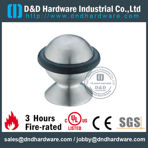 Brass global type floor mounted door stop for Wooden Door- DDDS050