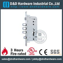 Stainless steel finish safe mortise lock for Front Door-DDML027