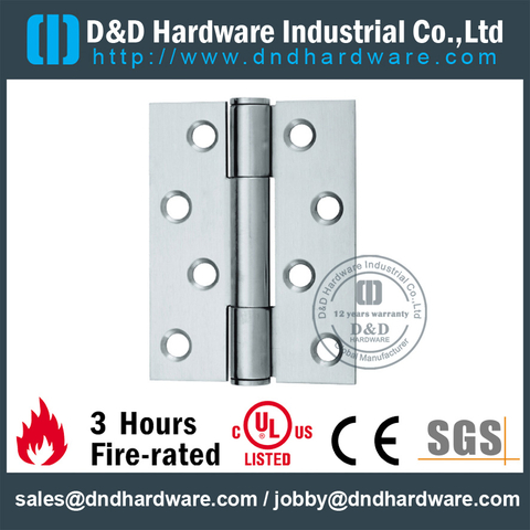 SS 3 Knuckle Double Washer Hinge-DDSS073
