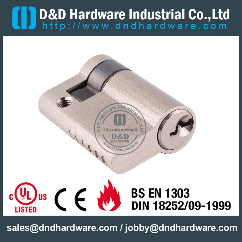 Brass Aluminum Door Single Cylinder Lock-DDLC010