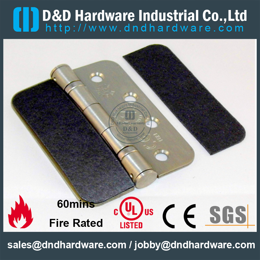 Fire RatedIntumescent Seal Intumescent Pad for Hinge