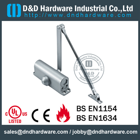 Aluminium Alloy Good Quality Practical Door Closer for Commercial Door- DDDC-61A