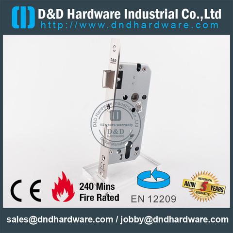 SS Latch Dead Bolt Mortise Lock-DDML4585