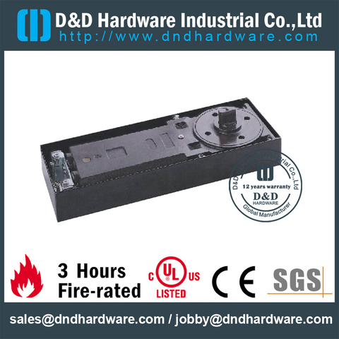 Glass Door Closer Double action Floor Spring for interior Glass Door-DDFS322