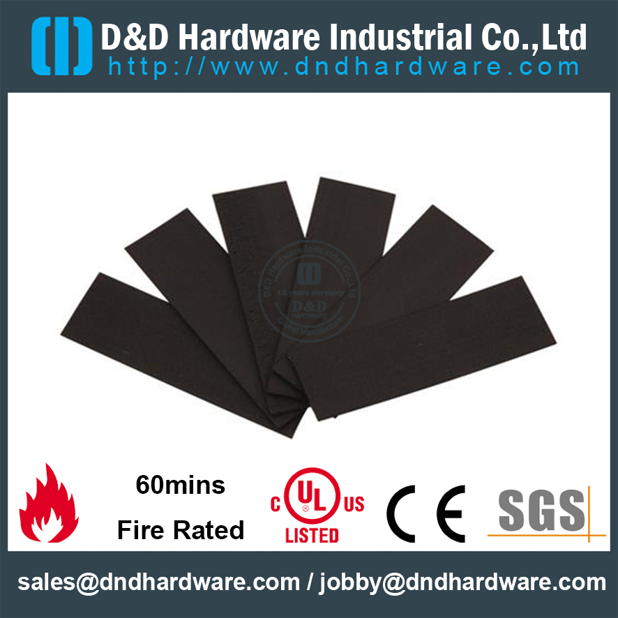 Fire RatedIntumescent Seal Intumescent Pad for Hinge..