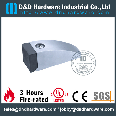 Zinc Alloy Angled Burglar Door Stopper Wedge for Metal Door-DDDS013