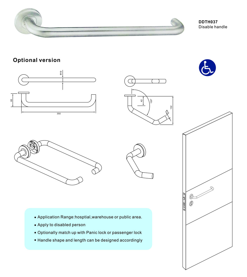 DDTH037 DISABLE HANDLE-D&D Hardware