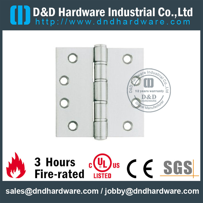 SS304 Single Washer Hinge for Metal Door-DDSS003