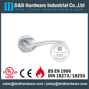 Stainless Steel 316 Solid Lever Handle for internal Doors –DDSH001