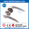 Stainless Steel Modern Lever Handle on Round Rose-DDSH035