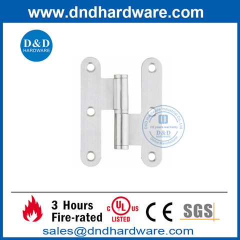Hot Sale Stainless Steel Round Corner H Hinge-DDSS019