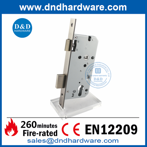 CE Marked Solid SUS304 Antique Brass Mortise Sash Door Lock-DDML009