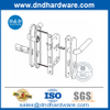Stainless Steel Front Door Tube Lever Handle with Backplate-DDTP008