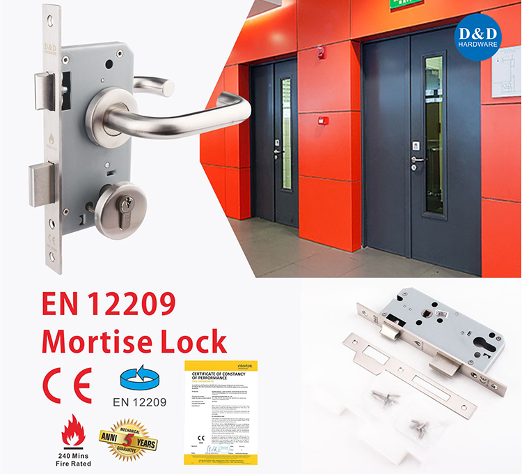EN12209 Mortise Door Lock-D&D Hardware