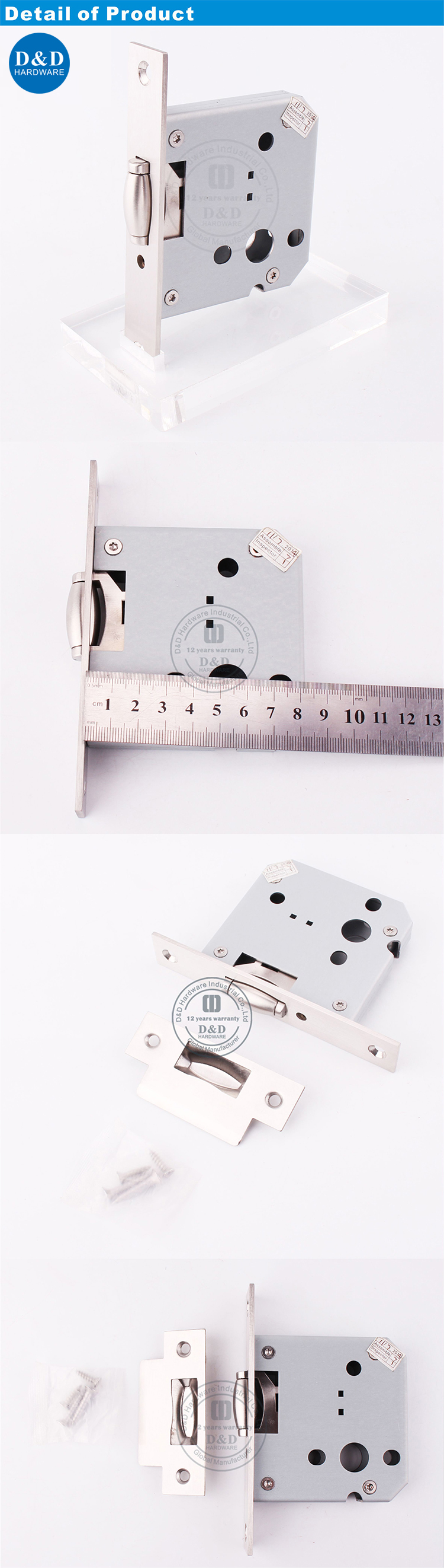 Lock Body For Aluminum Door-D&D Hardwarde