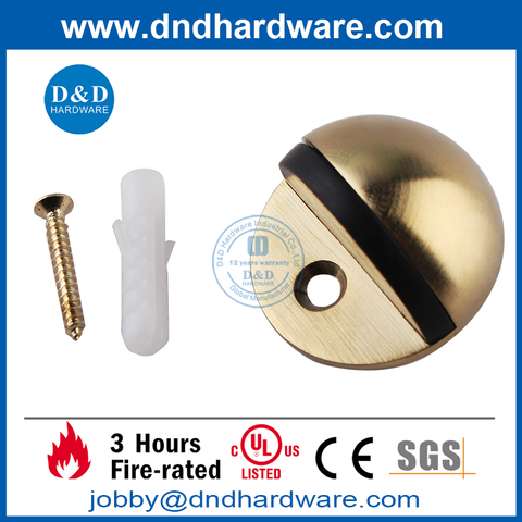 Stainless Steel 304 Stain Brass door stopper for Indoor Door-DDDS004