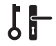 Type of key operation and locking
