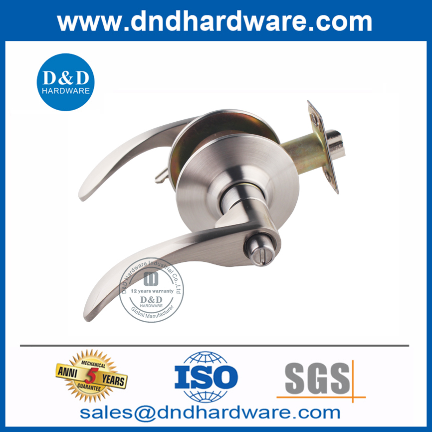 Zinc Alloy Lever Handle Lock Set for Commercial Door-DDLK005