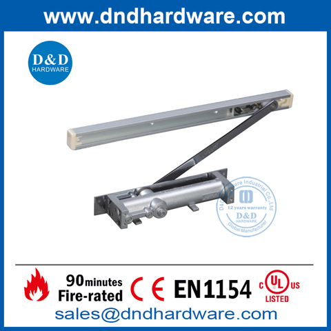 Aluminium Hydraulic Hidden Door Closer for Sliding Door-DDDC009