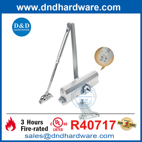 Casting Aluminium UL Fire BC Door Closer for Elderly and Handicapped-DDDC020BC